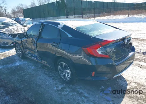 2019 Honda Civic Lx z USA, uszkodzony, nr VIN 2HGFC2F67KH549008